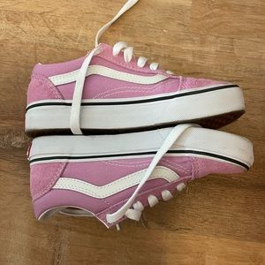 Pink Kid’s Vans size 13